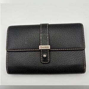 Ralph Lauren Black Leather Wallet